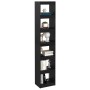 Black pine wood shelving/space divider 40x30x199 cm by vidaXL, Bookcases and shelves - Ref: Foro24-808157, Price: 95,64 €, Di...