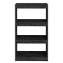 Black pine wood shelving/space divider 60x30x103.5 cm by vidaXL, Bookcases and shelves - Ref: Foro24-808167, Price: 62,09 €, ...