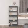 Gray pine wood shelving/space divider 60x30x135.5cm by vidaXL, Bookcases and shelves - Ref: Foro24-808170, Price: 58,23 €, Di...