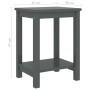 Solid dark gray pine wood bedside tables 35x30x47 cm by vidaXL, Nightstands - Ref: Foro24-322214, Price: 27,99 €, Discount: %