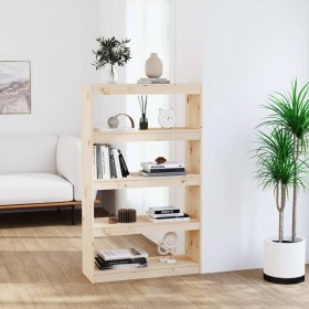 Pine wood shelf/space divider 80x30x135.5 cm by vidaXL, Bookcases and shelves - Ref: Foro24-808193, Price: 68,40 €, Discount: %