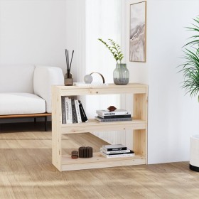 Pine wood shelf/space divider 80x30x71.5 cm by vidaXL, Bookcases and shelves - Ref: Foro24-808183, Price: 57,26 €, Discount: %