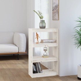 White pine wood shelf/space divider 60x30x103.5cm by vidaXL, Bookcases and shelves - Ref: Foro24-808164, Price: 49,67 €, Disc...