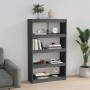 Shelf / space divider in gray pine wood 80x30x135.5 cm by vidaXL, Bookcases and shelves - Ref: Foro24-808195, Price: 61,99 €,...