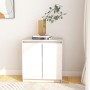 Solid white pine wood auxiliary cabinet 60x36x65 cm by vidaXL, Sideboards - Ref: Foro24-808099, Price: 98,58 €, Discount: %