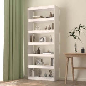 White pine wood shelf/space divider 80x30x199.5 cm by vidaXL, Bookcases and shelves - Ref: Foro24-808204, Price: 144,52 €, Di...