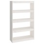 White pine wood shelf/space divider 80x30x135.5cm by vidaXL, Bookcases and shelves - Ref: Foro24-808194, Price: 85,99 €, Disc...