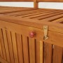 Solid acacia wood storage bench 148 cm by vidaXL, garden benches - Ref: Foro24-316743, Price: 192,99 €, Discount: %