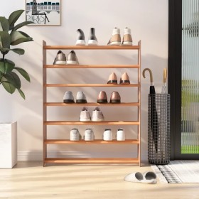 Brown plywood shoe cabinet 90x24x117 cm by vidaXL, Shoe racks and shoe organizers - Ref: Foro24-327350, Price: 43,72 €, Disco...