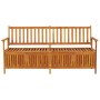 Solid acacia wood storage bench 170 cm by vidaXL, garden benches - Ref: Foro24-316744, Price: 247,60 €, Discount: %