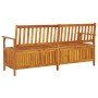 Solid acacia wood storage bench 170 cm by vidaXL, garden benches - Ref: Foro24-316744, Price: 247,60 €, Discount: %