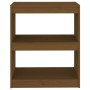 Honey brown pine wood shelf/space divider 60x30x71.5cm by vidaXL, Bookcases and shelves - Ref: Foro24-808161, Price: 54,62 €,...