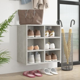 Concrete gray shoe rack furniture 52.5x30x50 cm by vidaXL, Lockers and storage cabinets - Ref: Foro24-808692, Price: 45,99 €,...