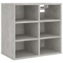 Mueble zapatero color gris hormigón 52,5x30x50 cm de vidaXL, Taquillas y armarios de almacenamiento - Ref: Foro24-808692, Pre...