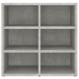 Concrete gray shoe rack furniture 52.5x30x50 cm by vidaXL, Lockers and storage cabinets - Ref: Foro24-808692, Price: 47,42 €,...