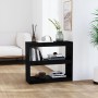 Black pine wood shelving/space divider 80x30x71.5 cm by vidaXL, Bookcases and shelves - Ref: Foro24-808187, Price: 58,29 €, D...