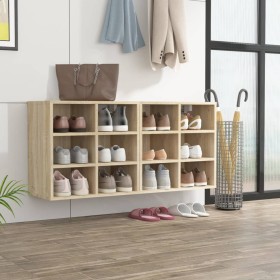 Shoe cabinet furniture 2 units Sonoma oak color 52.5x30x50 cm by vidaXL, Lockers and storage cabinets - Ref: Foro24-808691, P...