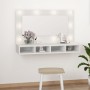 Furniture with mirror and white LED lights 90x31.5x62 cm by vidaXL, bathroom vanities - Ref: Foro24-808891, Price: 65,07 €, D...