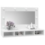 Furniture with mirror and white LED lights 90x31.5x62 cm by vidaXL, bathroom vanities - Ref: Foro24-808891, Price: 65,07 €, D...