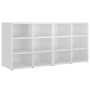 Shoe rack furniture 2 units glossy white 52.5x30x50 cm by vidaXL, Lockers and storage cabinets - Ref: Foro24-808697, Price: 8...