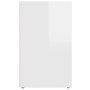 Shoe rack furniture 2 units glossy white 52.5x30x50 cm by vidaXL, Lockers and storage cabinets - Ref: Foro24-808697, Price: 8...