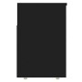 Schwarze Schuhbank aus Holzwerkstoff, 105 x 30 x 45 cm von vidaXL, Schuhregale und Schuhorganisatoren - Ref: Foro24-808757, P...