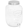 Dispensadores de bebida 2 unidades vidrio 8050 ml de vidaXL, Dispensadores de bebidas - Ref: Foro24-51656, Precio: 60,19 €, D...