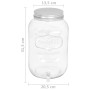 Dispensadores de bebida 2 unidades vidrio 8050 ml de vidaXL, Dispensadores de bebidas - Ref: Foro24-51656, Precio: 60,19 €, D...