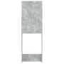 Concrete gray washing machine cabinet 64x25.5x190 cm by vidaXL, Accessories for washing machines and dryers - Ref: Foro24-808...