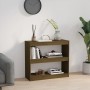 Honey brown pine wood shelf/space divider 80x30x71.5cm by vidaXL, Bookcases and shelves - Ref: Foro24-808186, Price: 64,38 €,...