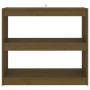 Honey brown pine wood shelf/space divider 80x30x71.5cm by vidaXL, Bookcases and shelves - Ref: Foro24-808186, Price: 64,38 €,...