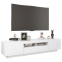 TV-Ständer mit LED-Leuchten hellweiß 180x35x40 cm von vidaXL, TV-Möbel - Ref: Foro24-3081903, Preis: 149,80 €, Rabatt: %