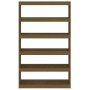 Shelving unit/space divider pine honey brown 100x30x167.5cm by vidaXL, Bookcases and shelves - Ref: Foro24-808226, Price: 125...