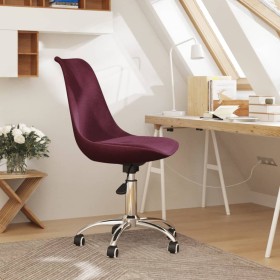 Silla de oficina giratoria tela morado de vidaXL, Sillas de oficina - Ref: Foro24-338354, Precio: 89,99 €, Descuento: %