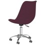 Purple fabric swivel office chair by vidaXL, Office chairs - Ref: Foro24-338354, Price: 89,75 €, Discount: %