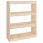 Estantería/divisor de espacios madera de pino 80x30x103,5 cm de vidaXL, Librerías y estanterías - Ref: Foro24-808188, Precio:...