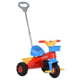 Triciclo para niños con mango para padres multicolor de vidaXL, Patinetes - Ref: Foro24-80373, Precio: 55,72 €, Descuento: %