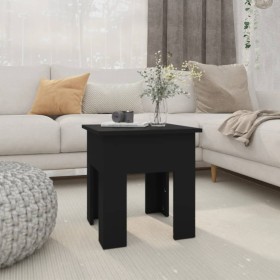 Black engineered wood coffee table 40x40x42 cm by vidaXL, Coffee table - Ref: Foro24-810245, Price: 22,86 €, Discount: %