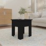 Mesa de centro madera de ingeniería negra 40x40x42 cm de vidaXL, Mesas de centro - Ref: Foro24-810245, Precio: 26,26 €, Descu...