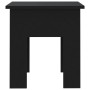 Mesa de centro madera de ingeniería negra 40x40x42 cm de vidaXL, Mesas de centro - Ref: Foro24-810245, Precio: 26,26 €, Descu...