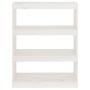 White pine wood shelf/space divider 80x30x103.5cm by vidaXL, Bookcases and shelves - Ref: Foro24-808189, Price: 77,02 €, Disc...