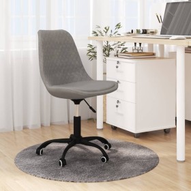 Silla de oficina giratoria de tela gris claro de vidaXL, Sillas de oficina - Ref: Foro24-338402, Precio: 89,99 €, Descuento: %