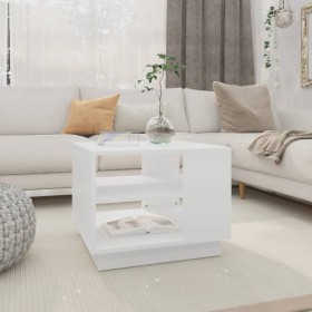 White engineered wood coffee table 55x55x43 cm by vidaXL, Coffee table - Ref: Foro24-810289, Price: 51,32 €, Discount: %