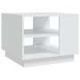 Mesa de centro madera de ingeniería blanca 55x55x43 cm de vidaXL, Mesas de centro - Ref: Foro24-810289, Precio: 51,32 €, Desc...