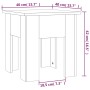 Glänzend weißer Couchtisch aus Holzwerkstoff, 40 x 40 x 42 cm von vidaXL, Couchtisch - Ref: Foro24-810250, Preis: 32,56 €, Ra...