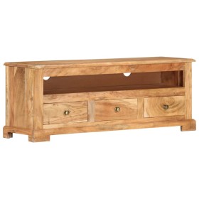 TV-Schrank aus massivem braunem Akazienholz 110x30x40 cm von vidaXL, TV-Möbel - Ref: Foro24-337850, Preis: 213,04 €, Rabatt: %