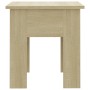 Mesa de centro madera de ingeniería roble Sonoma 40x40x42 cm de vidaXL, Mesas de centro - Ref: Foro24-810247, Precio: 27,87 €...