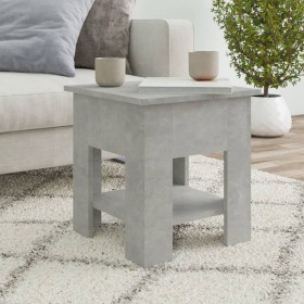 Engineered wood gray concrete coffee table 40x40x42 cm by vidaXL, Coffee table - Ref: Foro24-810275, Price: 42,58 €, Discount: %