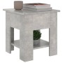 Engineered wood gray concrete coffee table 40x40x42 cm by vidaXL, Coffee table - Ref: Foro24-810275, Price: 39,99 €, Discount: %