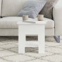 Engineered wood glossy white coffee table 40x40x42 cm by vidaXL, Coffee table - Ref: Foro24-810277, Price: 33,46 €, Discount: %